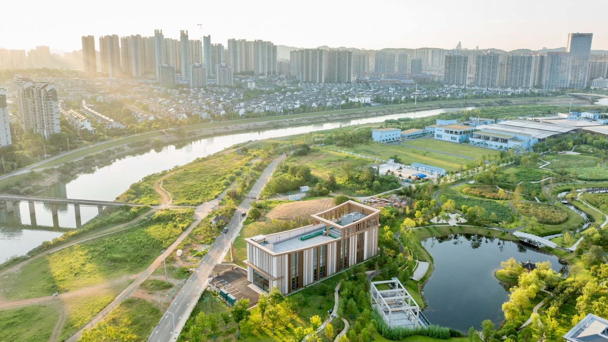 洋湖生態新城南區智慧能源站